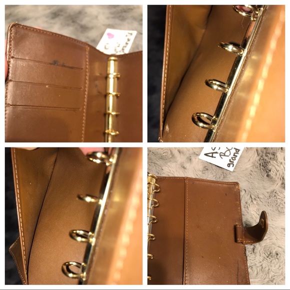 Authentic Louis Vuitton Bronze Agenda PM - Picture 7 of 8